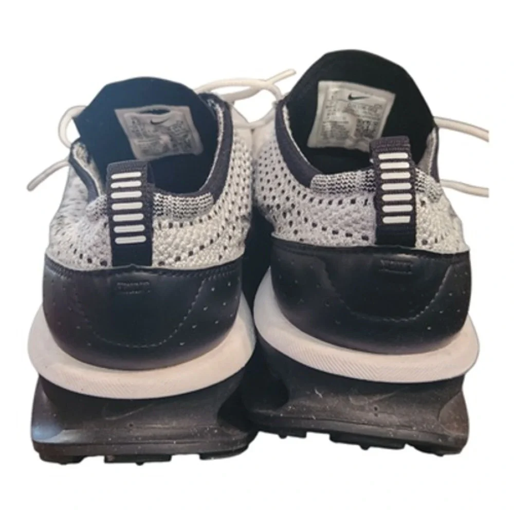 Nike Air Max Flyknit Racer Pure Platinum Black White Mens DJ6106-002‎ Size 11